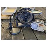 Radio, Fan and Light