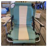 Folding Stadium Chair with Arms