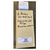 140 rnds 7.62x39 Ammo