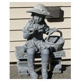 Resin Garden Girl