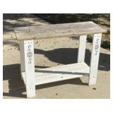 Wood Garden Table
