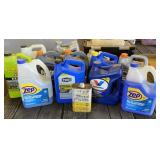 Large Tote Full of Chemicals