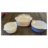 Pyrex and Corningware