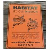 Habitat Sign