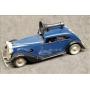 1940s Minic Toys 5" Tin Wind-Up Police Siren Car