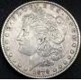 1878-P US Morgan Silver Dollar from Album