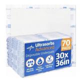 Medline Extra Strength Disposable Pads