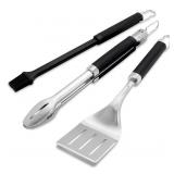 Weber Precision 3-Piece Grilling Tool Set