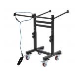 Folding Chair Rack, Folding Chair Cart Holds 12