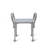 Medline Backless Shower Chair with Arms - 350 lb.