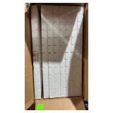 8 Acoustic Panels- White Foam 20ï¿½x54ï¿½