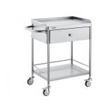 VEVOR Stainless Steel Utility Cart with Wheels -
