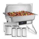 Vevor Electric Chafing Dish Buffet Server Set,
