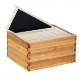 10 Frame Deep Brood Beehive Box Wax Coated
