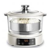 COOK WITH COLOR 3L Glass Mini Low Carb Rice Cooker