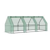 Outsunny 9' x 3' x 3' Mini Greenhouse