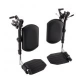 Wheelchair Elevating Leg rest with Padded Calf