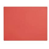 Red Polyethylene Cutting Board, 24x18