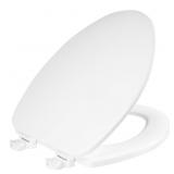 Toilet Seat, Easy Clean Hinges Release