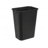 Set of 2 - Amazon Basics Trash Can, Rectangular
