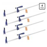 VEVOR Bar Clamps for Woodworking, 4-Pack 36 inch