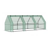 Outsunny 9' x 3' x 3' Mini Greenhouse with