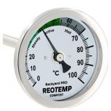 Reotemp 24' Celsius Backyard Compost Thermometer