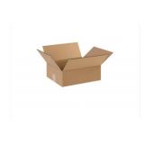 12 x 10 x 4 Flat Corrugated Boxes, Multi