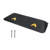 VEVOR 1.5' Rise Rubber Threshold Ramp, 43.3' Wide