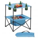VEVOR Folding Camping Table, Portable Outdoor