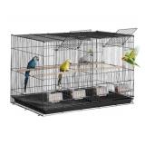 VEVOR 30-inch Flight Bird Cage, Stackable Divided