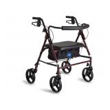 Medline Large Steel Bariatric Rollator Walker