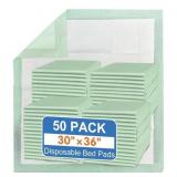 Disposable Bed Pads 30ï¿½x36ï¿½, 50 Count Extra Large
