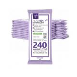 Medline ReadyBath Adult Bath Wipes, 240 Wipes (8
