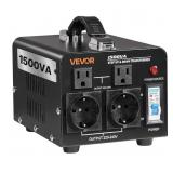 VEVOR Voltage Converter Transformer, 1500VA,