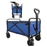 Collapsible Wagon Cart Heavy Duty Foldable, Large