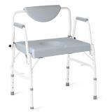 Medline Drop Arm Commode Chair for Adults and