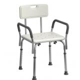 Medline Shower Chair Seat with Padded Armrests