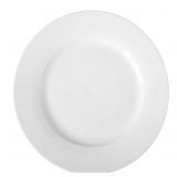 Amazon Basics 12-Piece White Dinner Plate Set,