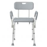 Medline Shower Chair with Backrest and Padded