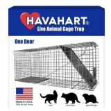 HAVAHART 1079SR Large 1-Door Humane Catch and