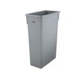 Broken piece Winco PTC-23SG Slender Trash Can,