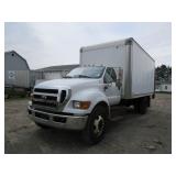 2012 Ford F 650 Super Duty Box Truck