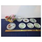 Collector Plates & Tea Pot