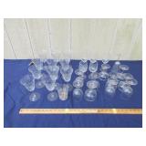 Etched Glasses & Goblets