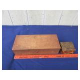 (2) Wood Boxes