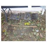 Charcoal Grills and Fire Poker