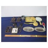 Dresser Set w/ Collectibles