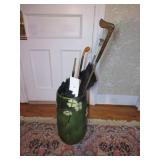 Weller Umbrella Stand w/ Umbrellas