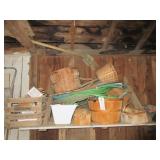 Hose, Baskets, Crate, etc